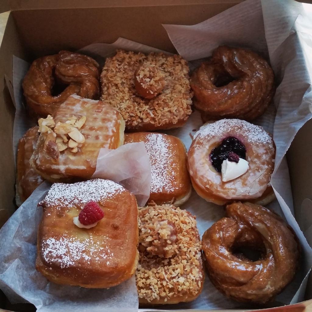 YelpMaine's tweet photo. Annual Mother's Day donuts with my mom.  This year I introduced her to #LittleBIGS. http://t.co/jmmz3mrYta