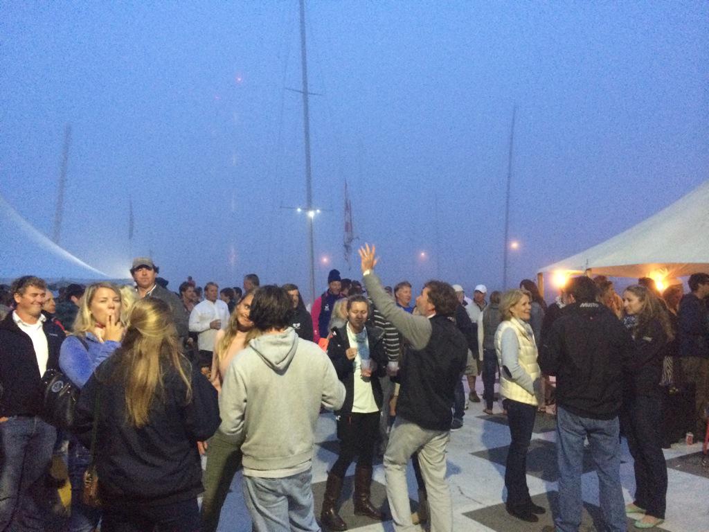 Had a blast last night in the fog <a href="/newportshipyard/">Newport Shipyard</a>!