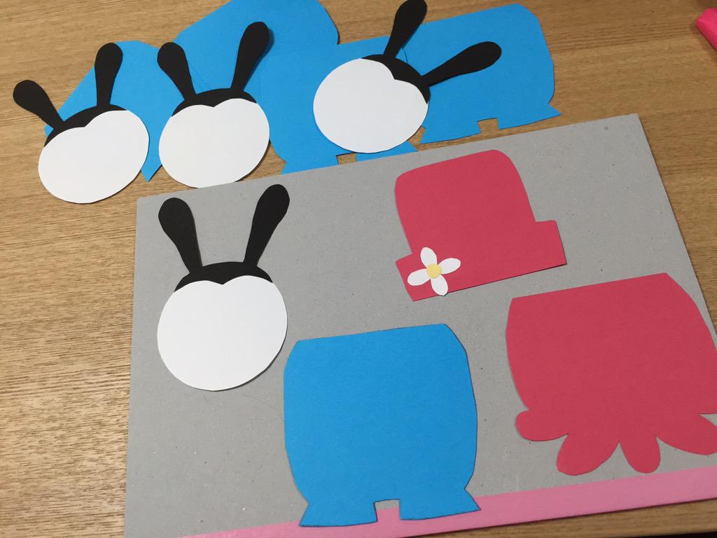 تويتر ぴか على تويتر オズワルド が好きなお友達の結婚式 共通のお友達でメッセージアルバムをつくったんだけど 書くスペースをとるとオズがハゲになるしオルテンシアの帽子の形も謎 スカートのデザイン 意味不明すぎだけど オズのパンツ色の画用紙を探したこと