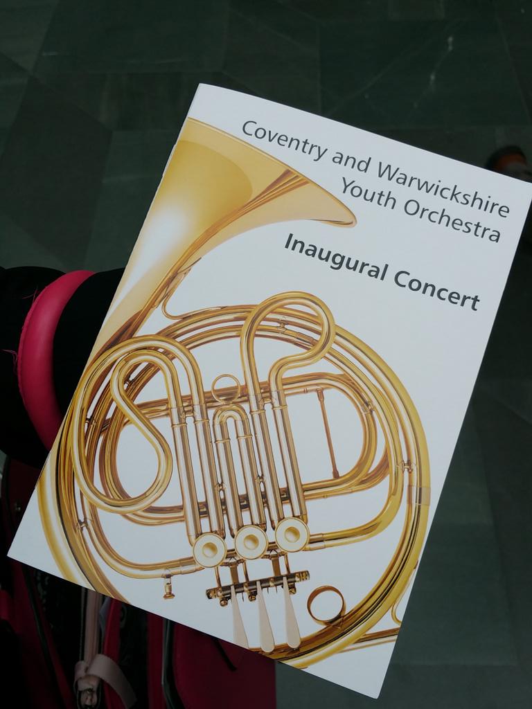 MayorOfWhitnash's tweet photo. At @warwickarts with Coventry and Warwickshire Youth Orchestra. Excellent young talent. http://t.co/inyKvwTaeK