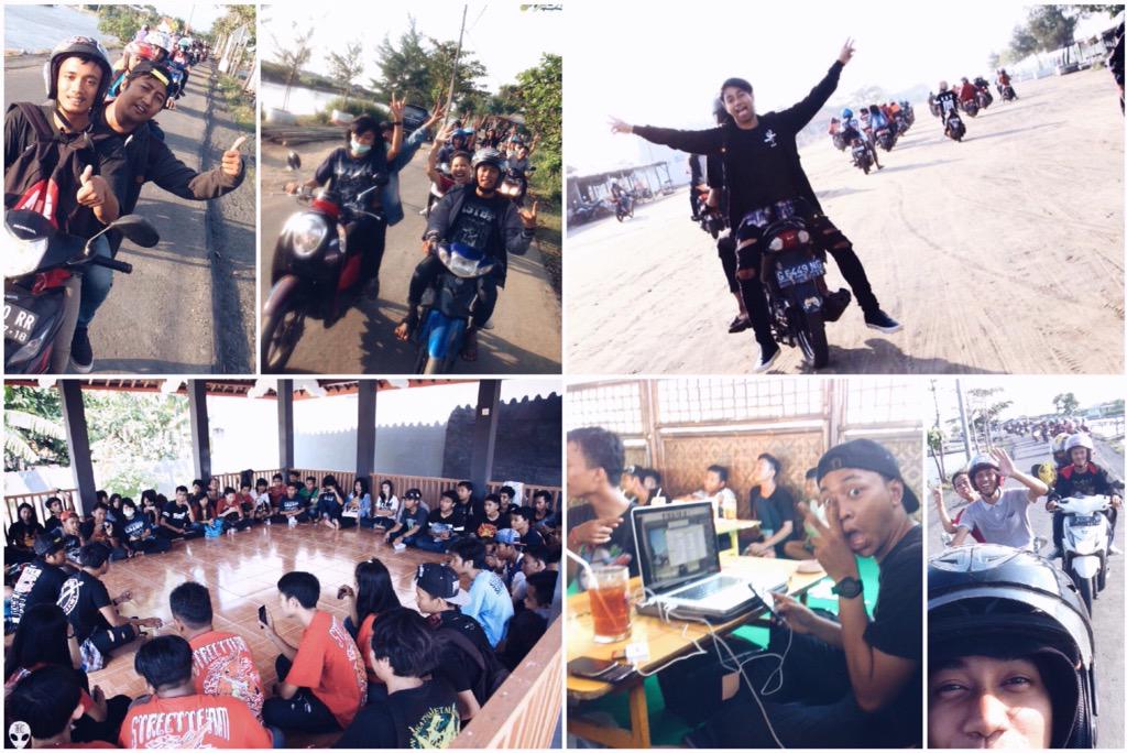 Thank you <a href="/streetteam_INA/">StreetTeam Indonesia</a> Jawa Tengah! <a href="/kstbrebes/">KST Telor Asin</a> sebagai tuan rumahnya :) kompak &amp; solid selalu ya!
