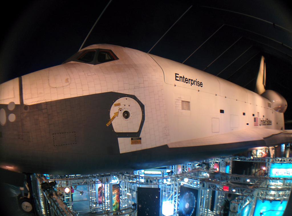 coachrafique's tweet photo. USS Enterprise @IntrepidMuseum #intrepidshuttle http://t.co/iTno4ogzuC