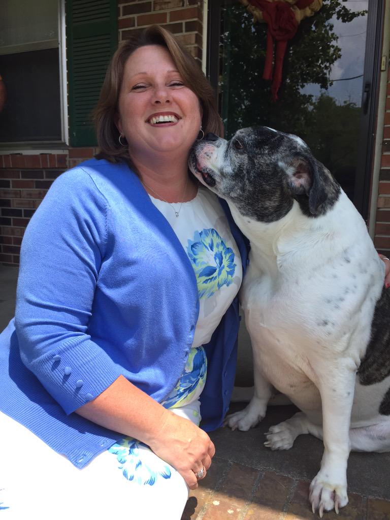 Sassy_Bulldog's tweet photo. Happy Mother's Day to the best mom there is @trishfaulkner http://t.co/5hscSe79oe