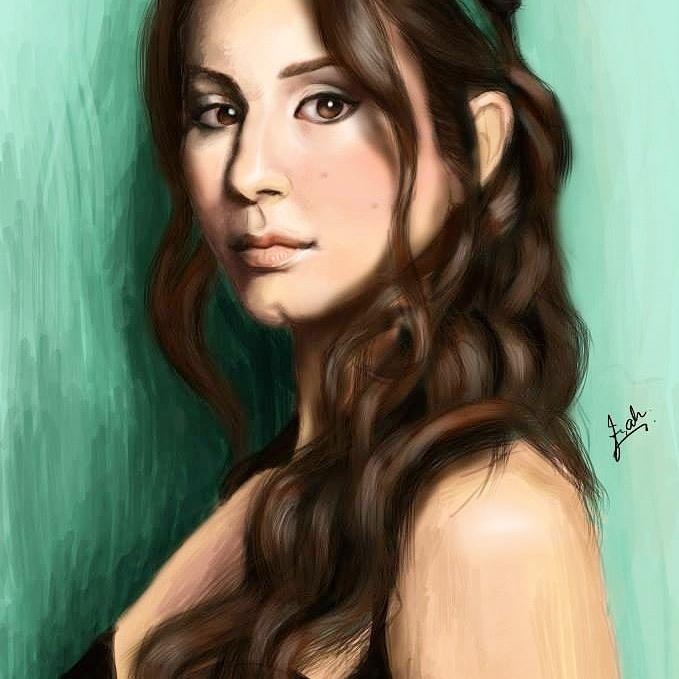 IfrahKaukab's tweet image. @SleepintheGardn @ABCFpll  made this digital painting of yours ..... Hpe you'll like it :) #pllfanart #pll2015
