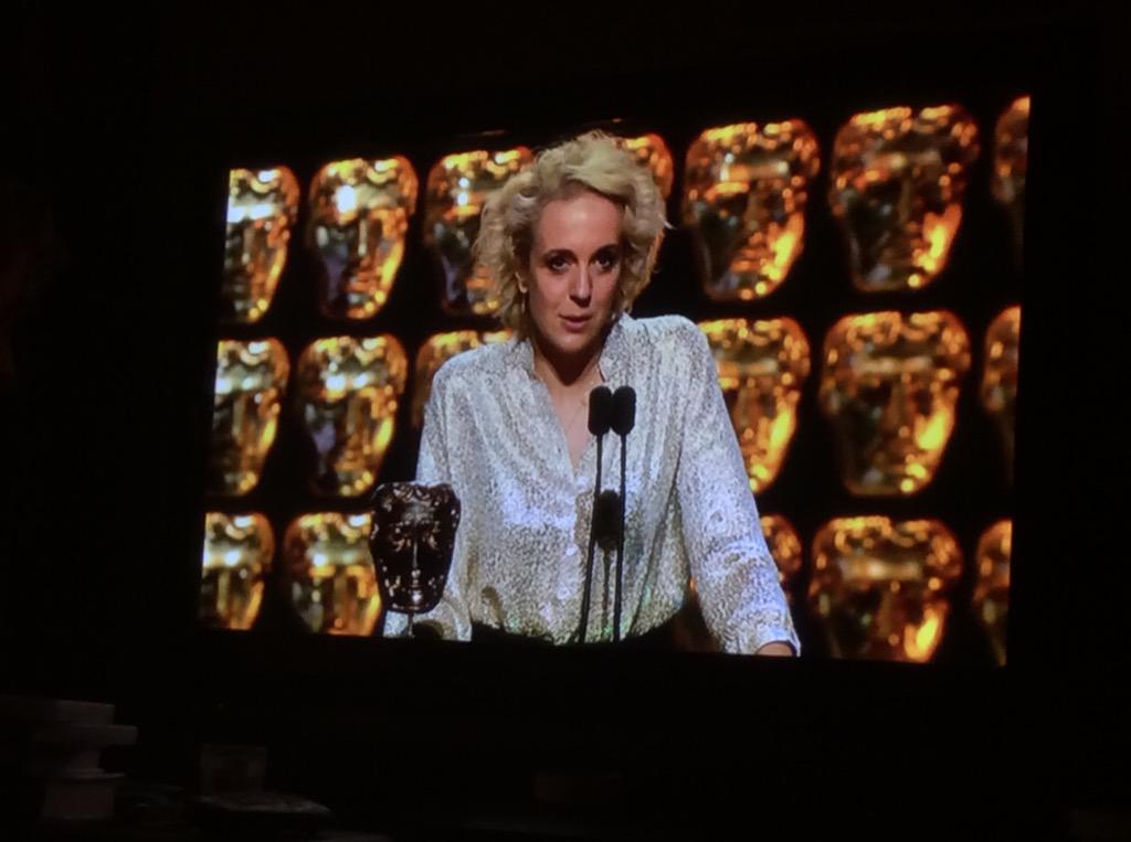 Wonderful job @CHIMPSINSOCKS! #Baftas2015