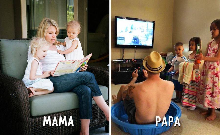 Mom vs. Dad bit.lyBANDBeTogether