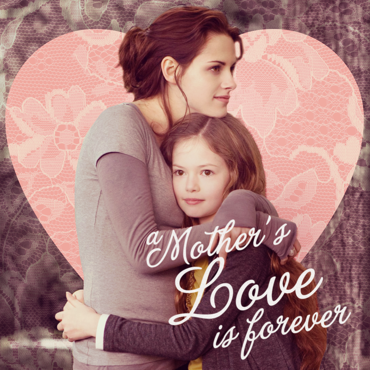 "<a href="/Twilight/">THE TWILIGHT SAGA 🍎</a>: Share a sweet embrace with Mom today. Happy Mother's Day from The <a href="/Twilight/">THE TWILIGHT SAGA 🍎</a> Saga. "