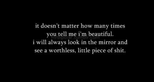 Yourworst_666's tweet photo. People call me an attention seeker, I'm just telling the truth #ugly #fat #selfharmprobs http://t.co/cy91T8NXkd