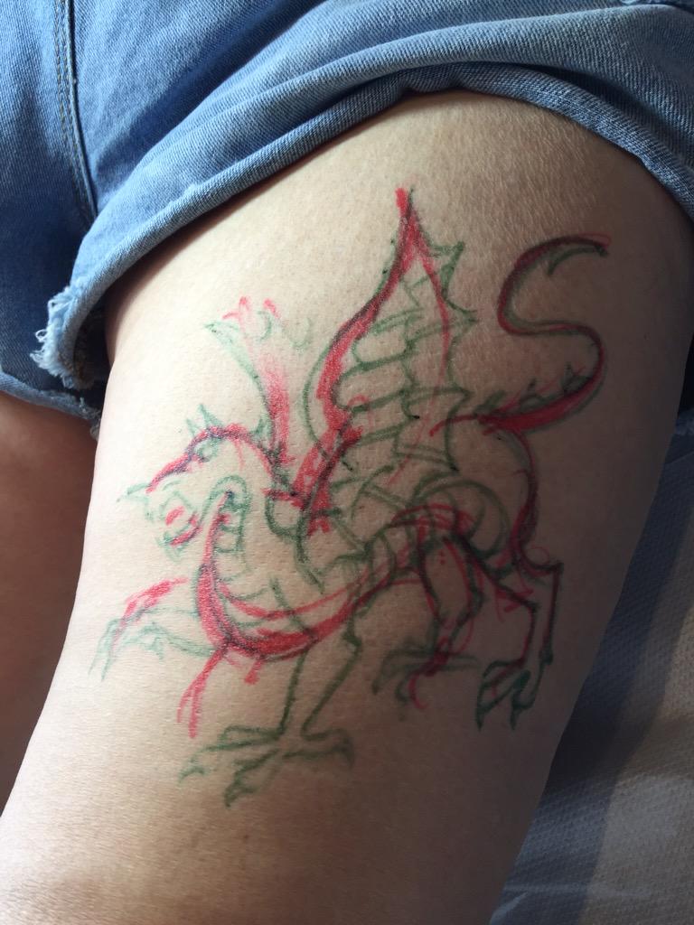 194 Welsh Dragon Tattoo Images, Stock Photos, 3D objects, & Vectors |  Shutterstock