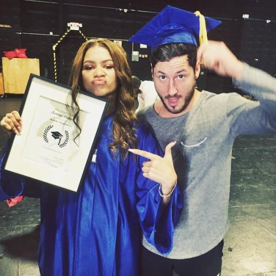 tyleroakley's tweet photo. education is so important. love seeing people like @Zendaya lead by example. when y'all graduate, send me pictures! http://t.co/kqvB8D4lWR