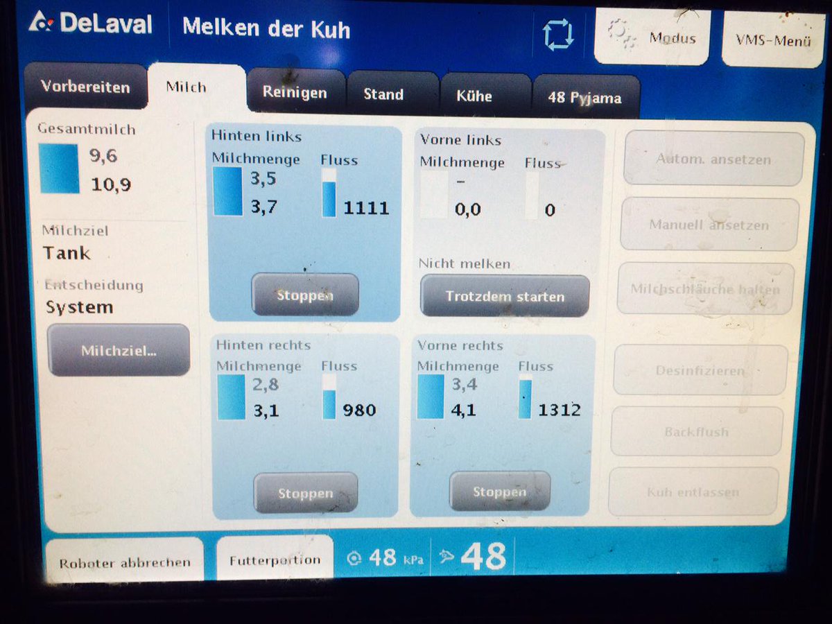 c_kampmann's tweet image. So sieht übrigens dieser #Melkroboter aus von dem jetzt alle reden #DigitalerBauernhof #farming