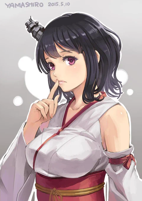 やきう中継を聞きながら描いた山城さん 
