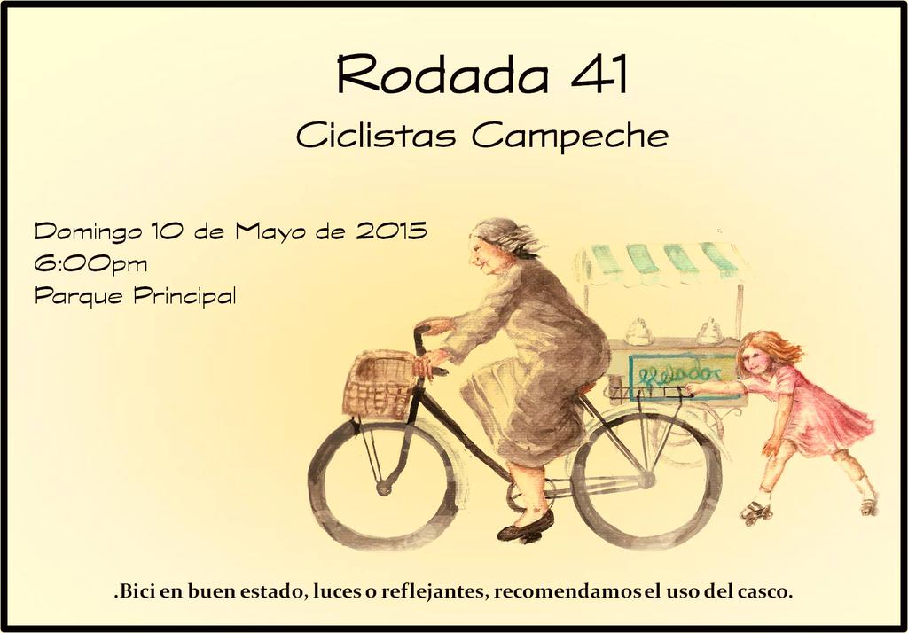¡Feliz día de la madre! Nos vemos en un rato para  rodar