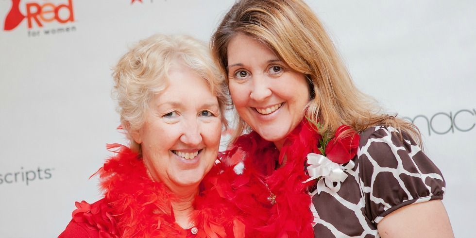 marieclaire's tweet photo. This Mom & Daughter Didn't Know They Had the Same Heart Problem: http://t.co/7NkUpmdH7e #GoRedForMom @american_heart http://t.co/qMTDaINg8j