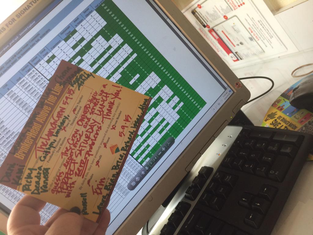 eee_gg's tweet photo. #perfectlunch #secondthisweek #bestteamever @treyhornaday @Scott_Coolbaugh #thankyou http://t.co/y42YLqKbv3