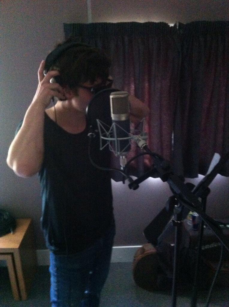 lonepoets's tweet photo. Vocals next... http://t.co/XNMjJGHt6h