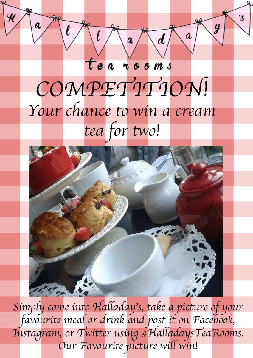 HalladaysT's tweet image. #HalladaysTeaRooms #Southampton #Competition #Food
