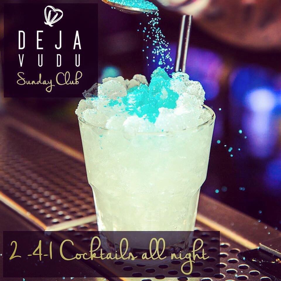 DejaVuduYork's tweet photo. We are back tonight! York's newest and coolest Sunday club night returns with 241 cocktails all night! #Sundayclub http://t.co/LZtTZvu05T