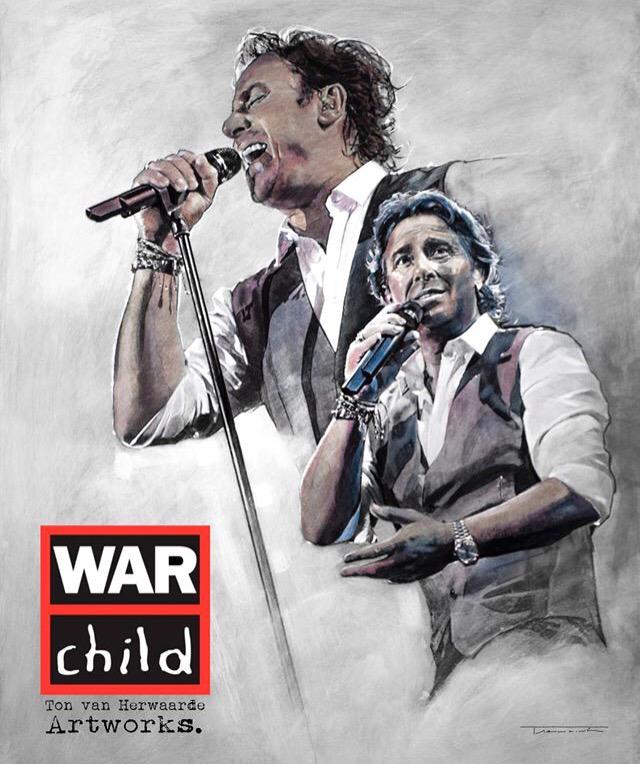 WarChild_NL's tweet photo. Vandaag aangeboden door ton van herwaarde: prachtig #schilderij van @borsato http://t.co/E006gsrufe #biedhulp http://t.co/6iRcwnTyCh