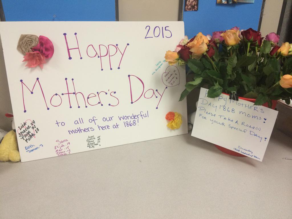 Happy Mother's Day to all of our wonderful mothers here at #T1868! We wouldn't be where we are without them! 💜💛💜💛💜