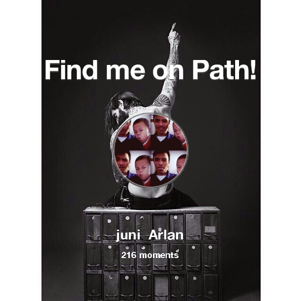juniarlan1's tweet photo. I've shared 216 memories with my friends on #Path - see them now at http://t.co/XSjACZwSxY! #thepersonalnetwork http://t.co/r9hS4ZgVVH