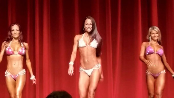 This shot is fucking money....1st place overall bikini winner #illinoisstate #npc #myjourney #hardwork