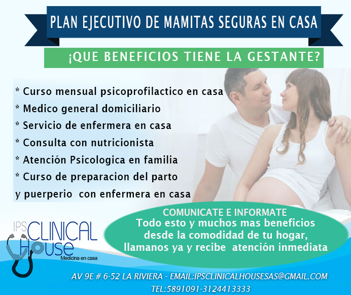 IPSClinicalHous's tweet photo. PROGRAMA DE MAMITAS SEGURAS EN CASA
ATENCION PRERSONALIZADA A DOMICILIO
pide tu cita 5891091 celular 3124413333 http://t.co/pcWg3yinuN