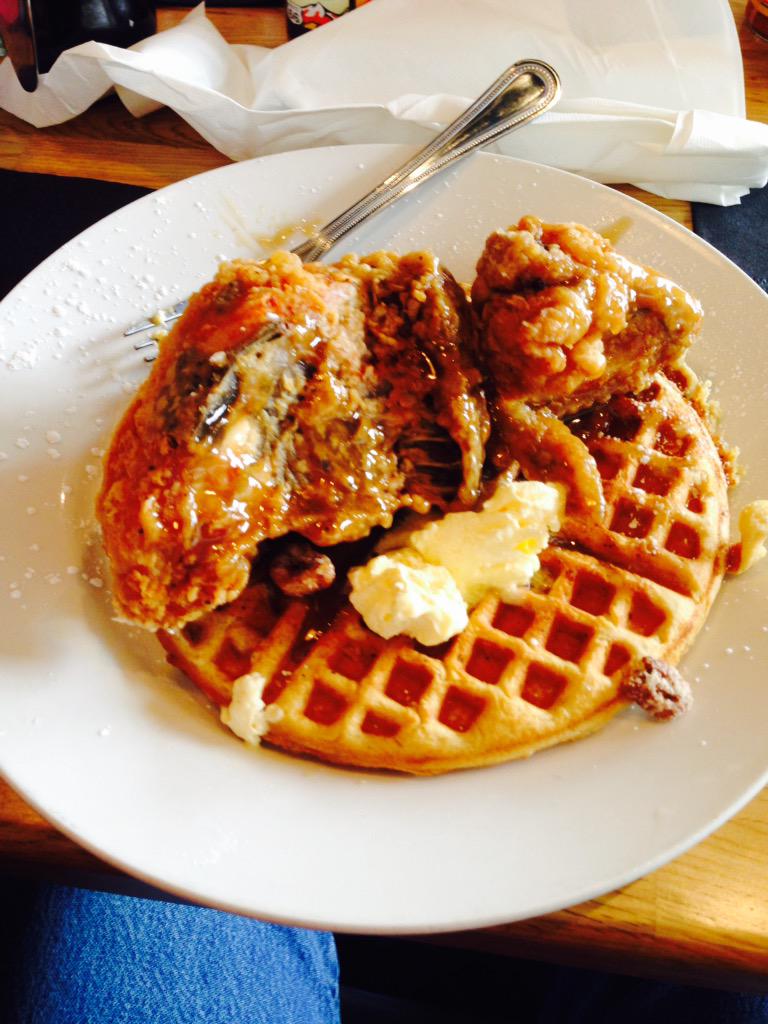 learaviator's tweet image. Chicken and Waffles  in Flagstaff this weekend....pecan Pralines....delicious!!! First time ever!! Thanks Storm!!!!