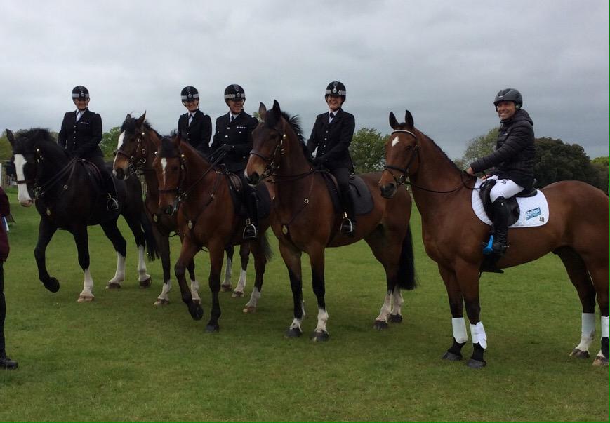 Q. What would you be if your weren't an eventer? ... With my brothers from another mother!! <a href="/ASPoliceHorses/">ASPoliceHorses</a> #MMBHT