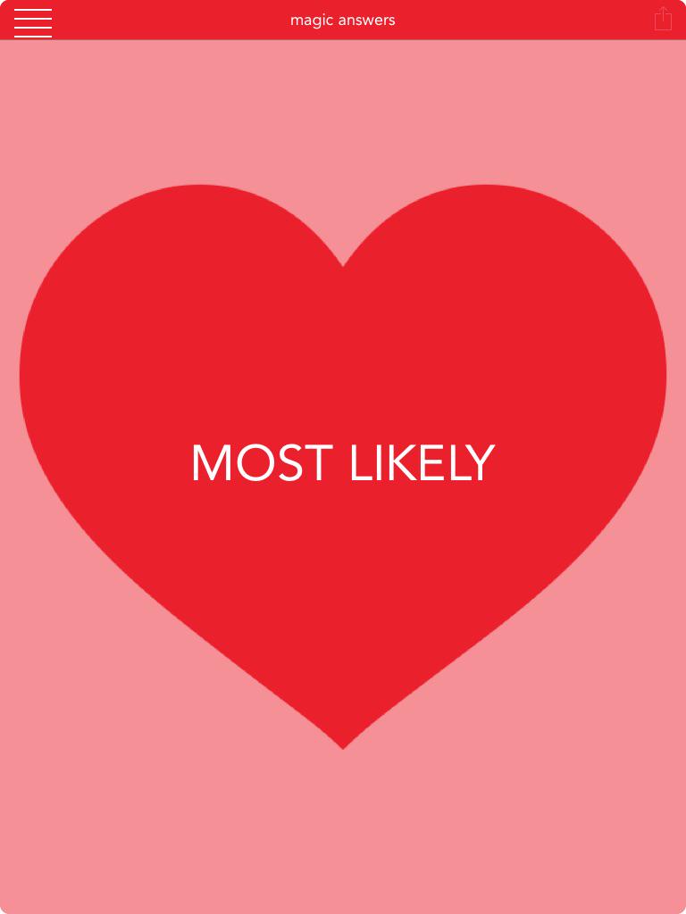 lylycutey's tweet image. #MagicAnswers says: MOST LIKELY appstore.com/magicanswers/