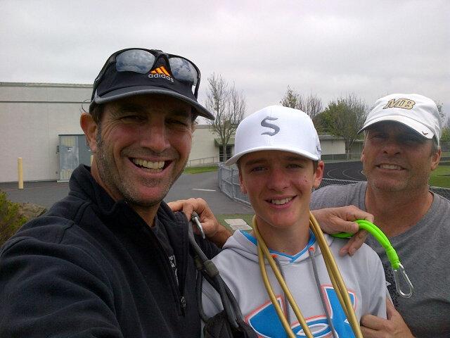 jaegersports's tweet photo. Mothers Day in Salinas w the Heberts #Jbanding &amp; #LongTossing. Thx 4 letting boys out Holly/Cass! Happy Mothers Day! http://t.co/SAIDRjnVJA