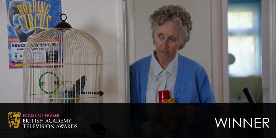 Congratulations to Gemma Jones who wins the first #BAFTATV award of her career - she was first nominated in 1971!
