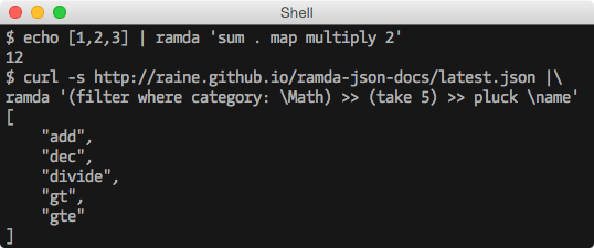 rane's tweet image. a CLI tool for processing JSON with #Ramda and #LiveScript github.com/raine/ramda-cli #javascript #node #cli