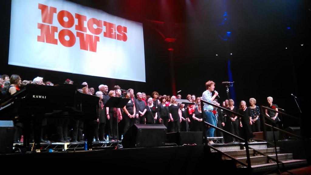 A beautiful sound with #voicesnow, #samlee