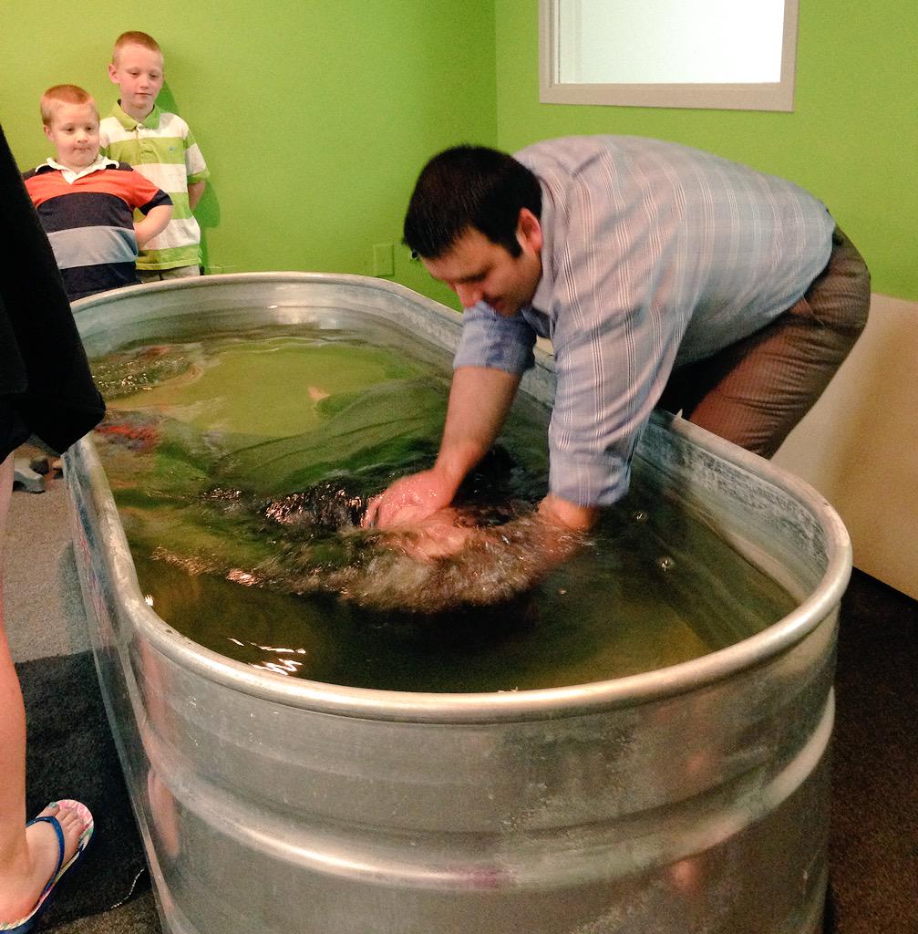 We rejoice in 4 souls baptized in Jesus Name today!