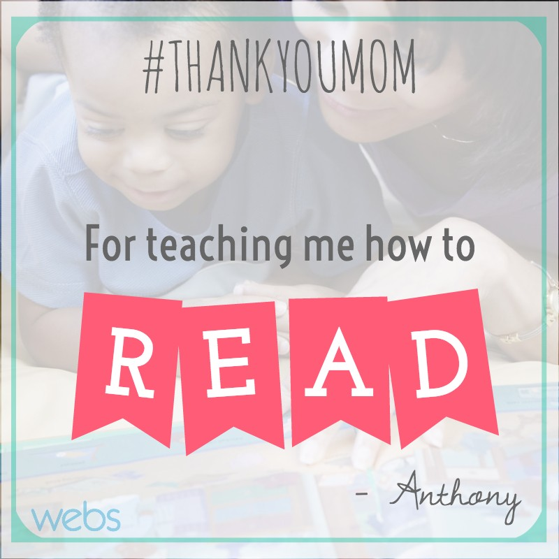 webs's tweet image. What will you thank your mom for on Mother's Day? 
Share with #THANKYOUMOM - bit.ly/1zOtR3L