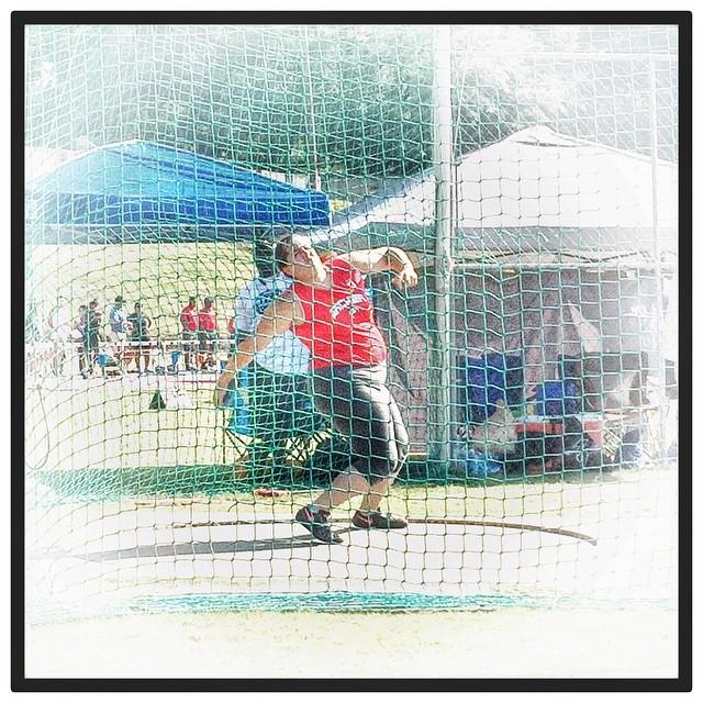 bjaj1's tweet photo. The last HS meet photo - Very proud of Laura and her 2 trips to state in 2 events. #ArcherHS #TrackNation #Throws #… http://t.co/6TTuFih9io