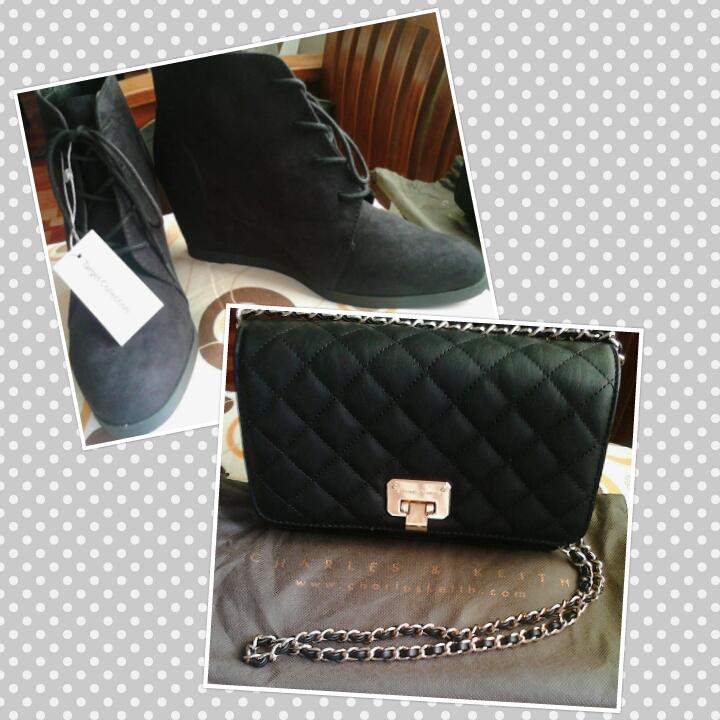 Aerilee52's tweet image. Thanks tita&amp;amp;cousin
 #CHARLES&amp;amp;KEITH #TargetCollection #NewBag&amp;amp;Shoes