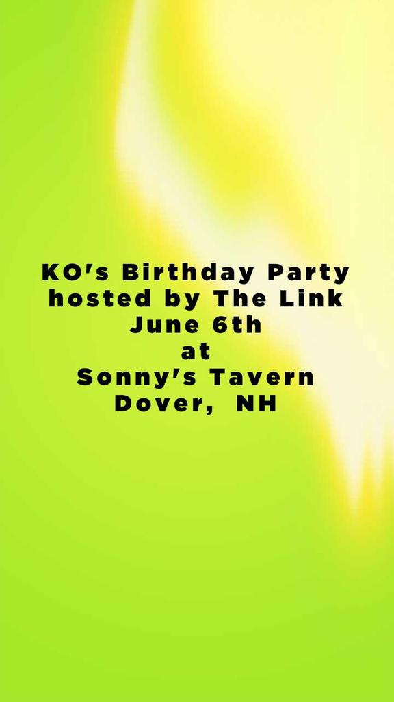 TheLink_603's tweet photo. Come out for @KonsyceakaKo BIRTHDAY PARTY!  June 6th Live performances and @DJMyth603 on the wheels http://t.co/OiKo5EOLlO