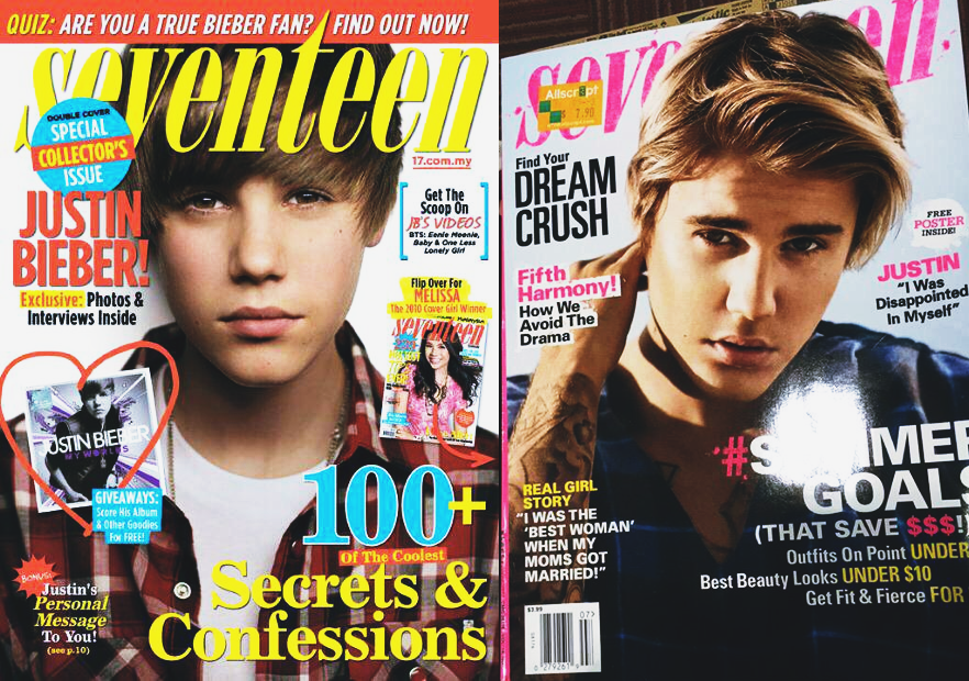 biebersmaniabr's tweet photo. A primeira e a mais recente capa.... como o tempo passou rápido e só nos enche de orgulho http://t.co/hrhija4m2n http://t.co/cCyLYteyQl