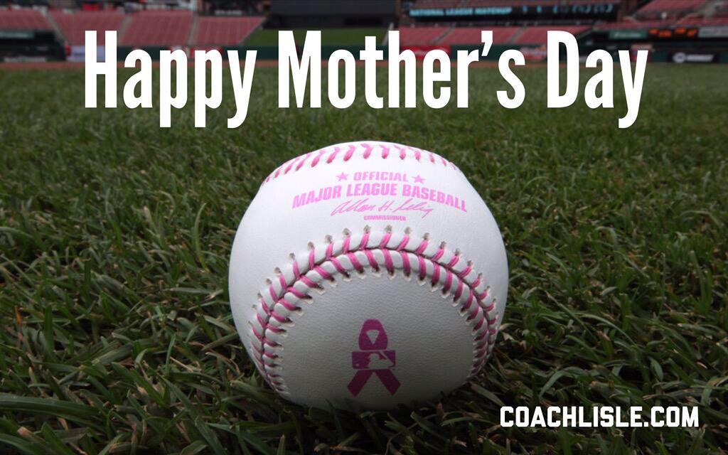 Matt Lisle on X: Happy Mothers Day to all the baseball and softball moms  out there! #baseball #softball #MothersDay  / X