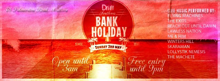 lollystik's tweet photo. Thanks to the Drift Bar Southsea for a great Bank Holiday gig 😆 http://t.co/RWfA9oPpw2