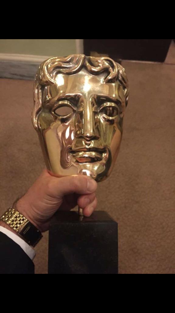 BAFTA!!! Massive congrats to all the crew!! Very proud to have been a part. #TheIsland #TheIslandWithBearGrylls :)