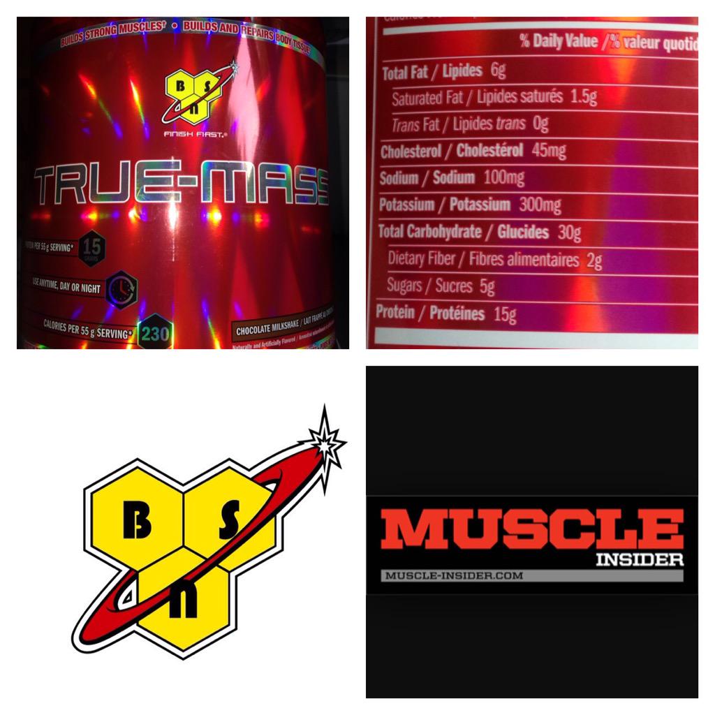 True-Mass <a href="/BSNSupplements/">BSN</a> <a href="/MuscleInsider/">MUSCLE INSIDER®</a> #BSNarmy #bsntraineroftheyear