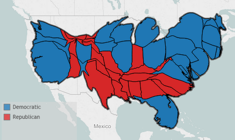 benhamner's tweet image. I wish all maps showing human-related trends scaled by population (to stop misleadingly highlighting low pop regions)