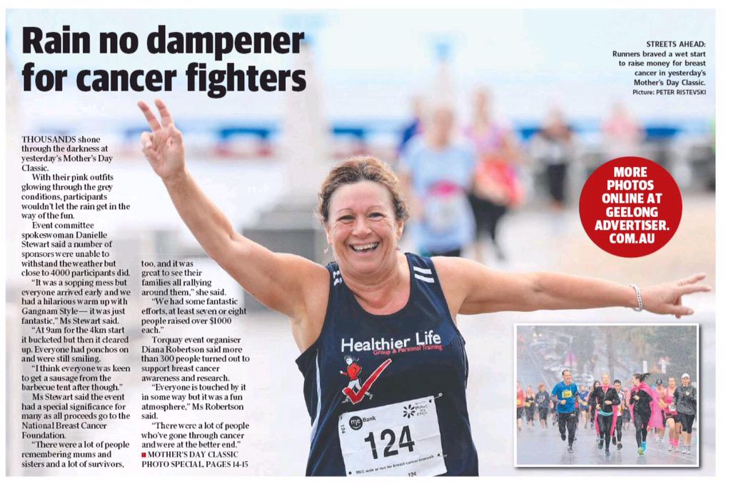 Geelong_Mayor's tweet photo. Was wonderful to see so many brave the rain for @MDC_Geelong yesterday! Story in @geelongaddy @DarrynLyons http://t.co/jmndSL3mHO