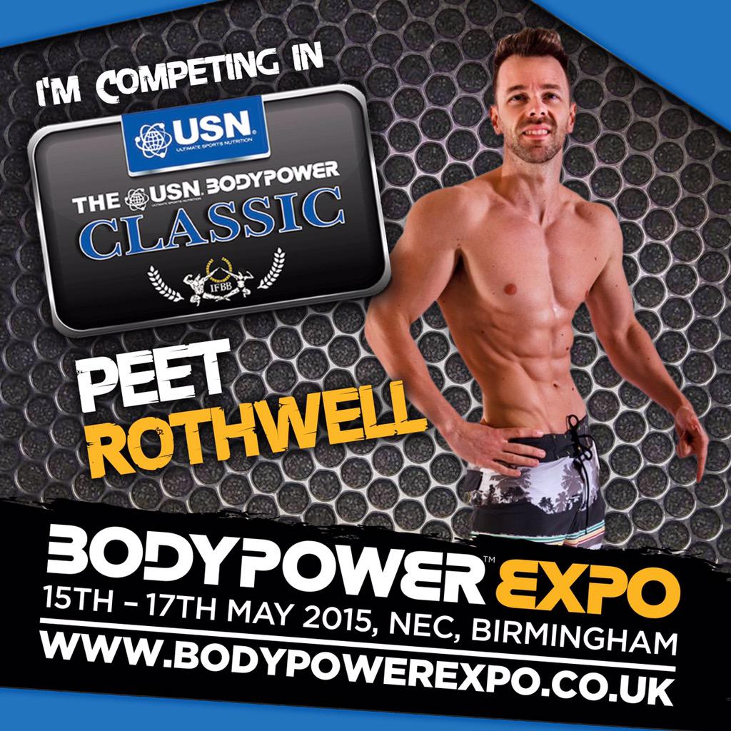 peet_rothwell's tweet photo. Can't wait for Friday!! Best weekend of the year!!! #BodyPowerExpo #usnclassic http://t.co/OclxcCDpcg