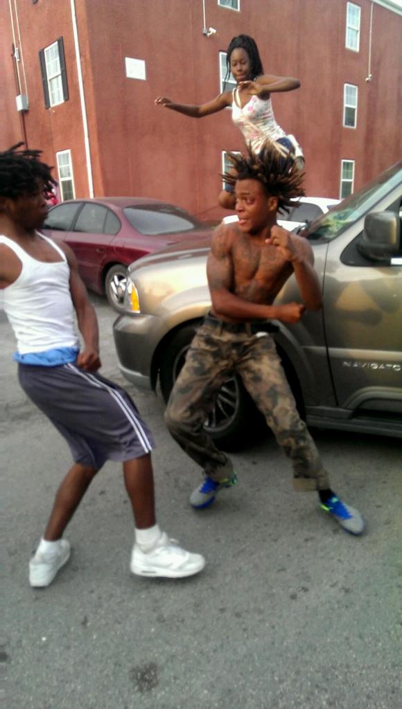 ombbloodbath's tweet photo. 😂😂😂 these niggas look like Dragon Ball Z characters http://t.co/XN5PY149C4