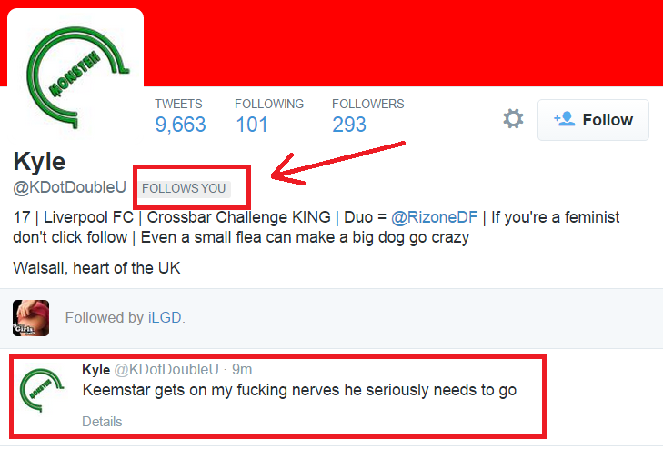 KEEMSTAR's tweet photo. (RT) if the word (MORON) comes to mind. http://t.co/4iXCswXVb4