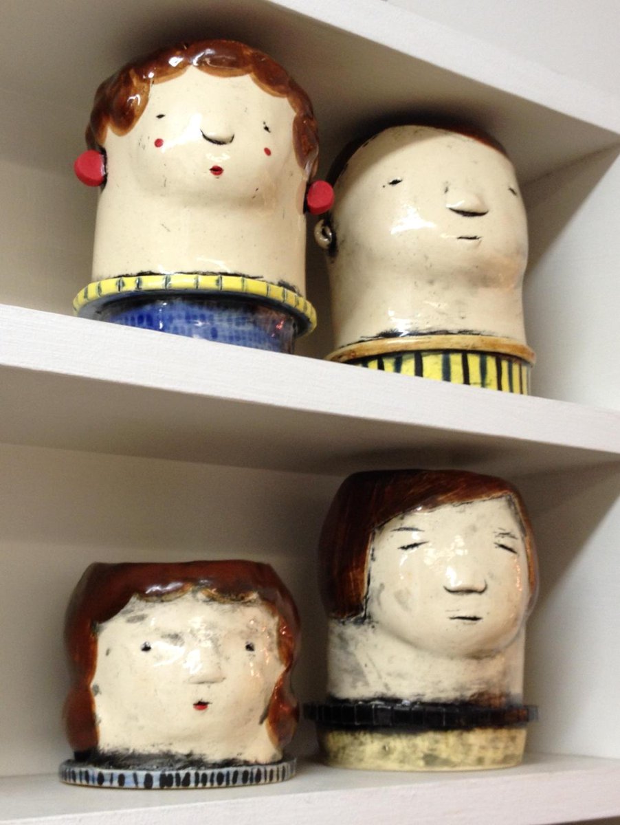 EverythingForT's tweet image. Cool mugs at the Snyderman Gallery, Philadelphia, PA.